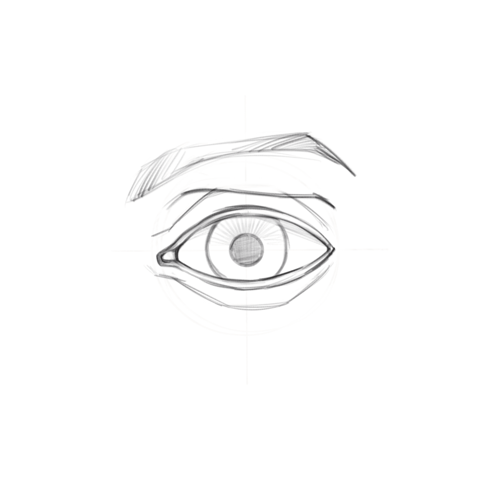 Human Eye Symbol Drawing High-Res Vector Graphic - Getty Images